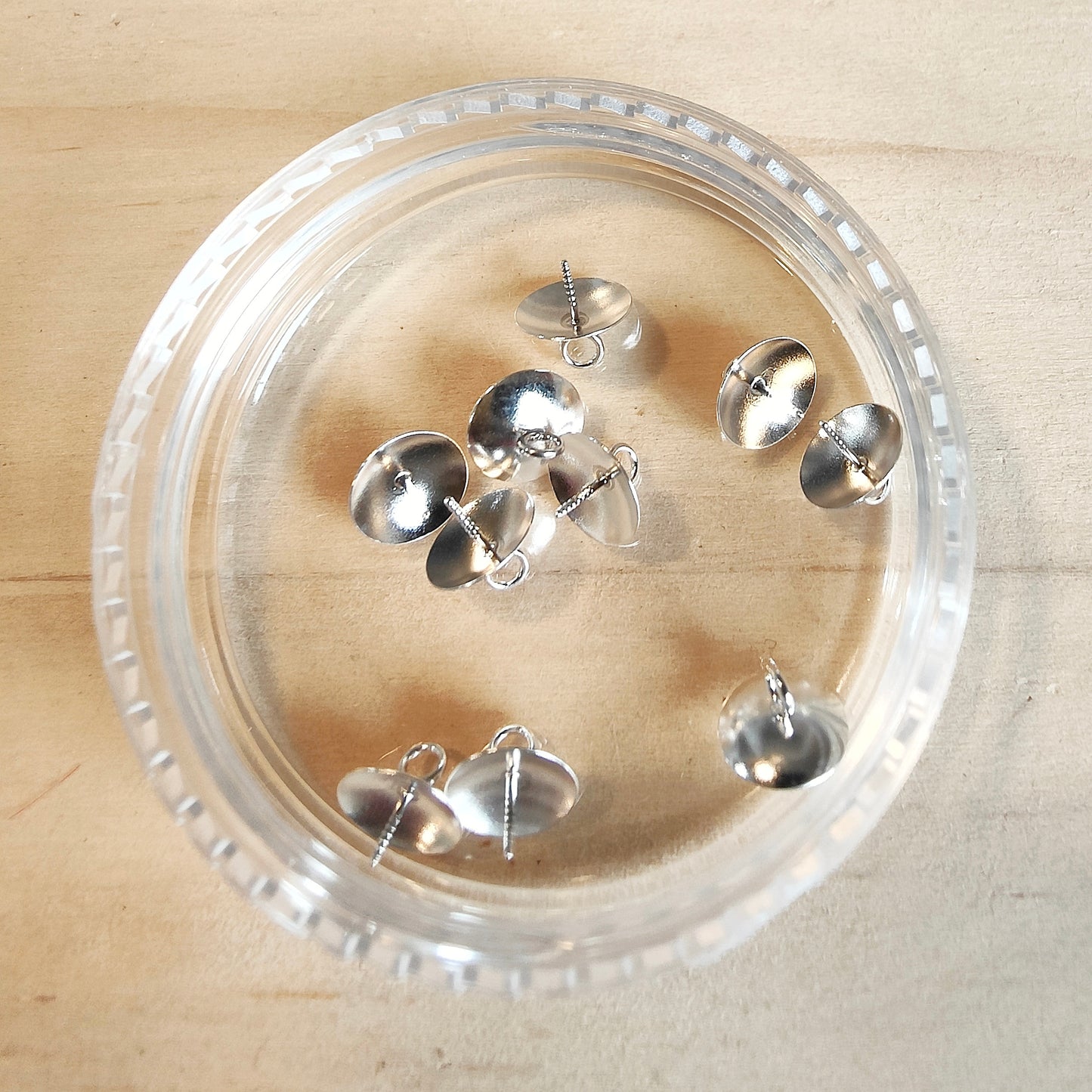 Pendant Caps - Sterling Silver