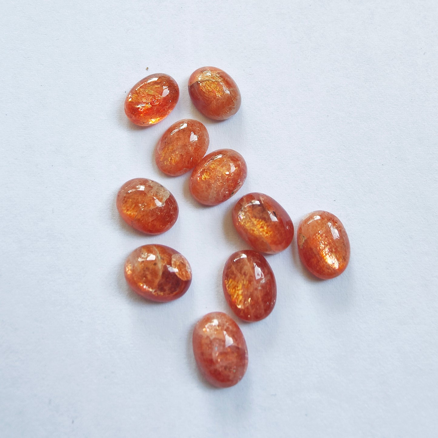 Sunstone Cabochons - Small Oval