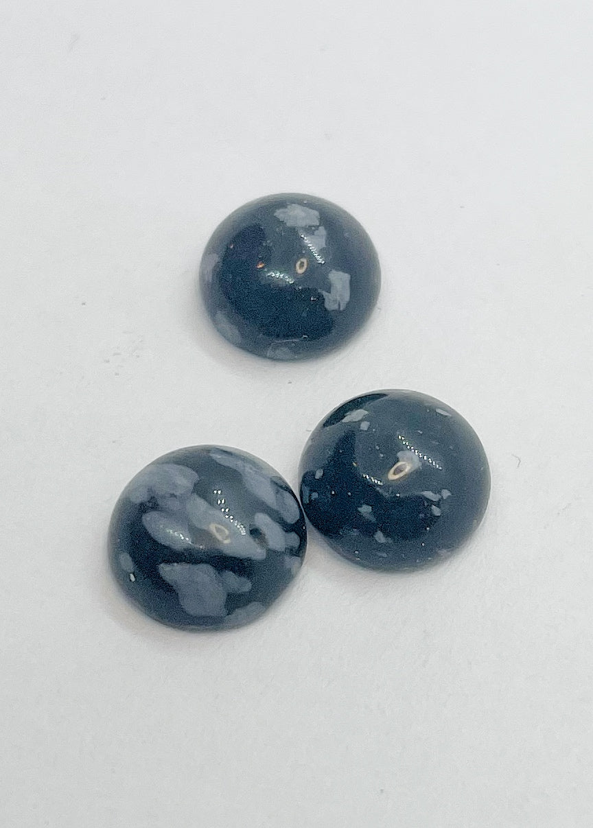Snowflake Obsidian - Round