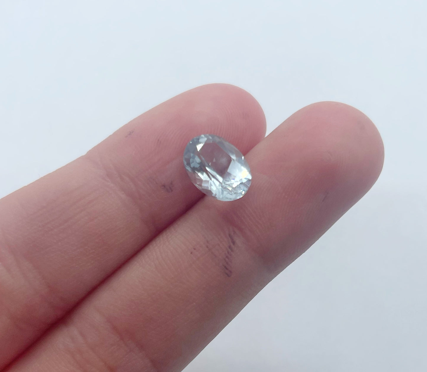 Aquamarine - Oval Cut Facet