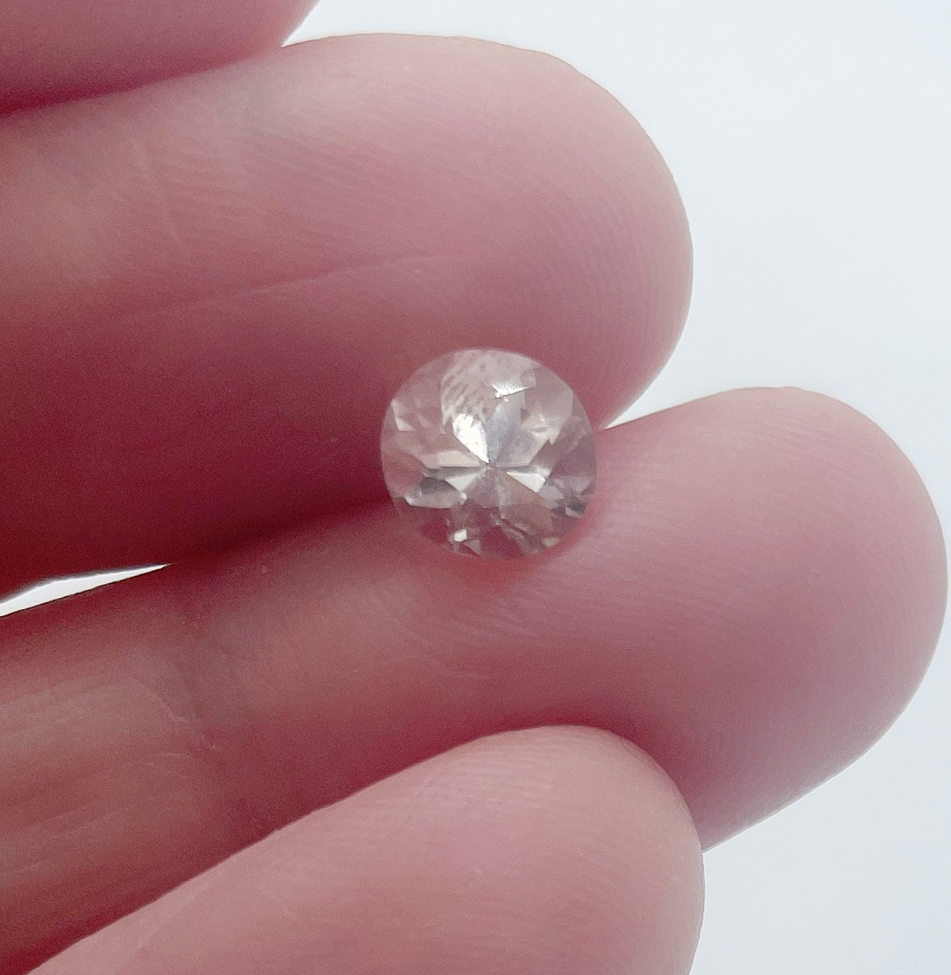 Morganite - Round Cut Facet