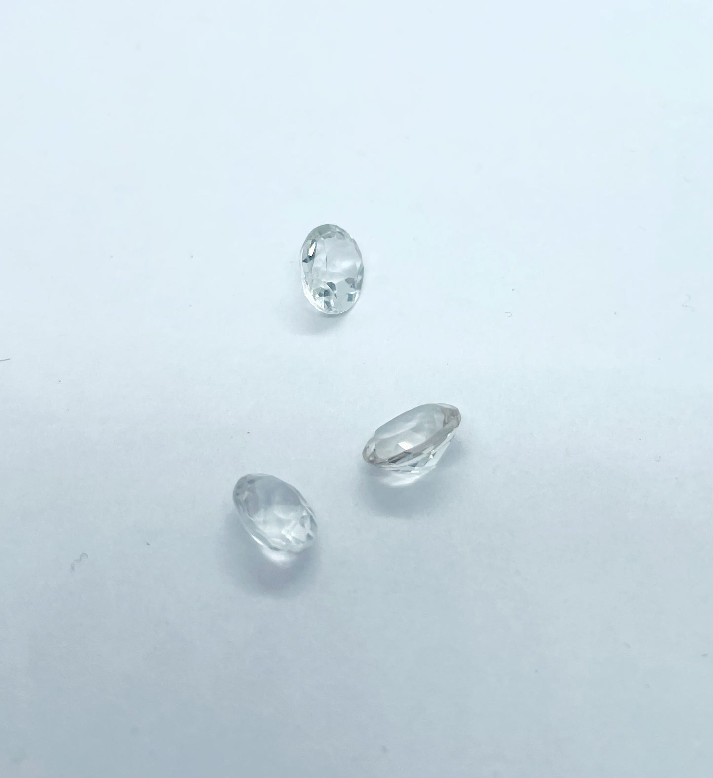 White Topaz - Oval Facet