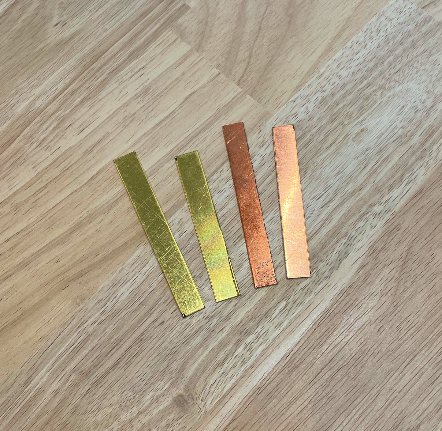 Copper and Brass Ring Strip