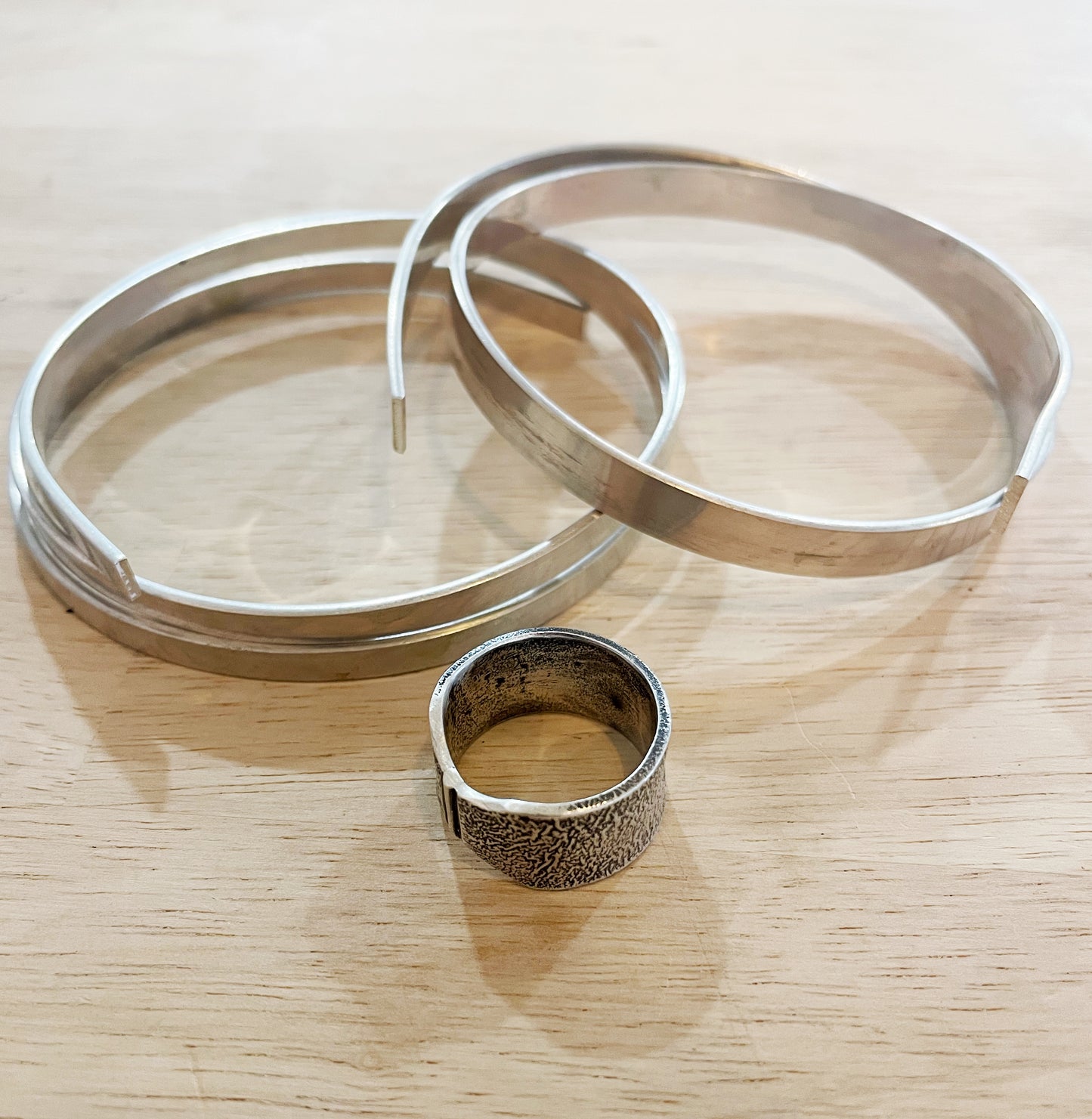 Sterling Silver Ring Strip - Thick