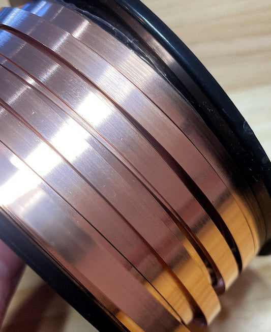 Copper Bezel Strip per mm