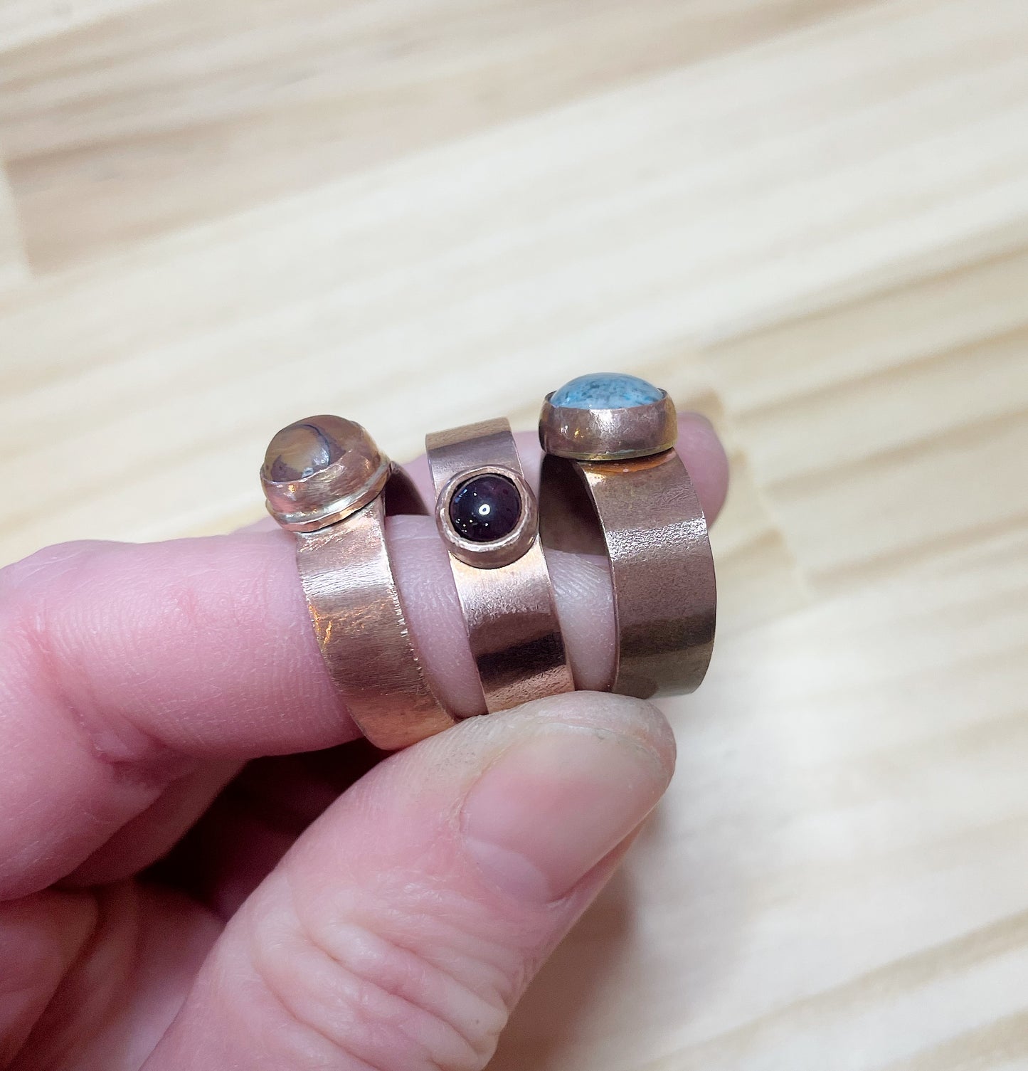 Copper Bezel Strip per mm