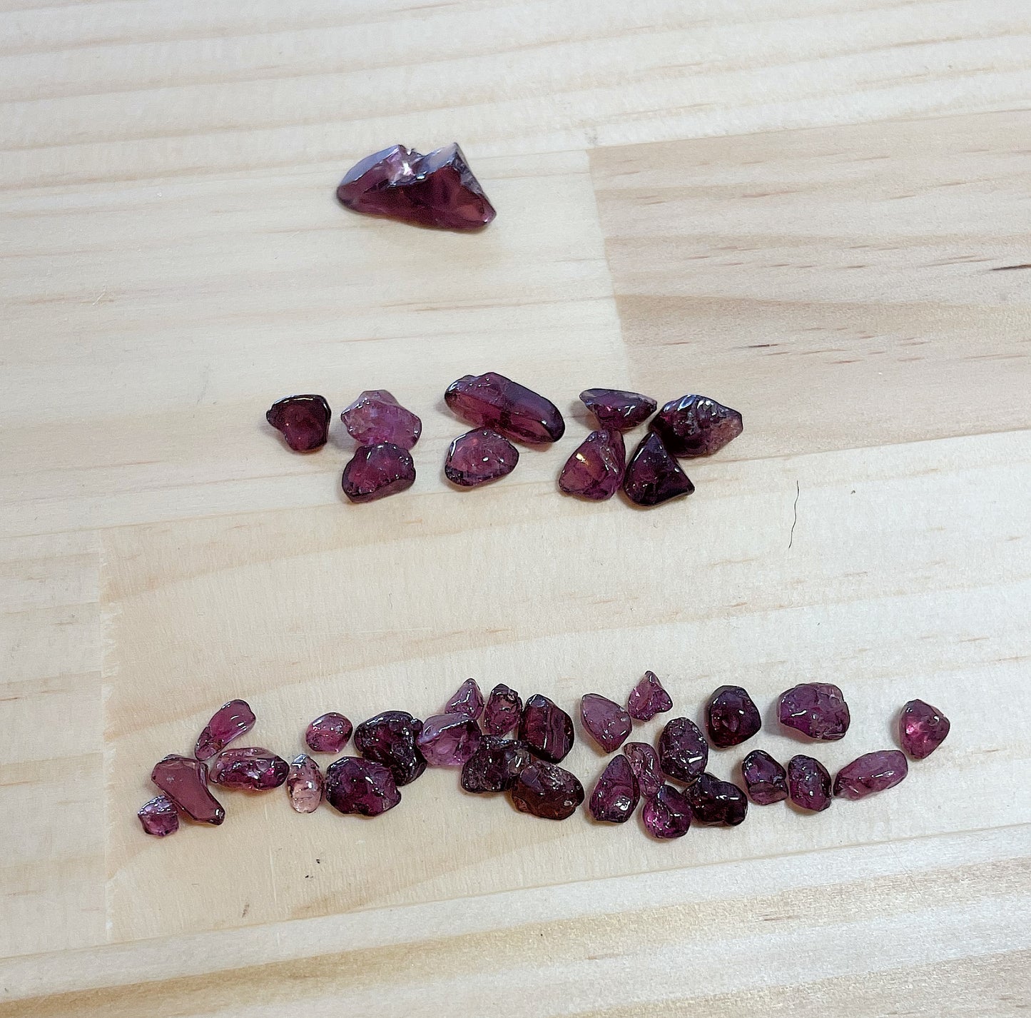Rhodonite Garnet Tumbled Crystals