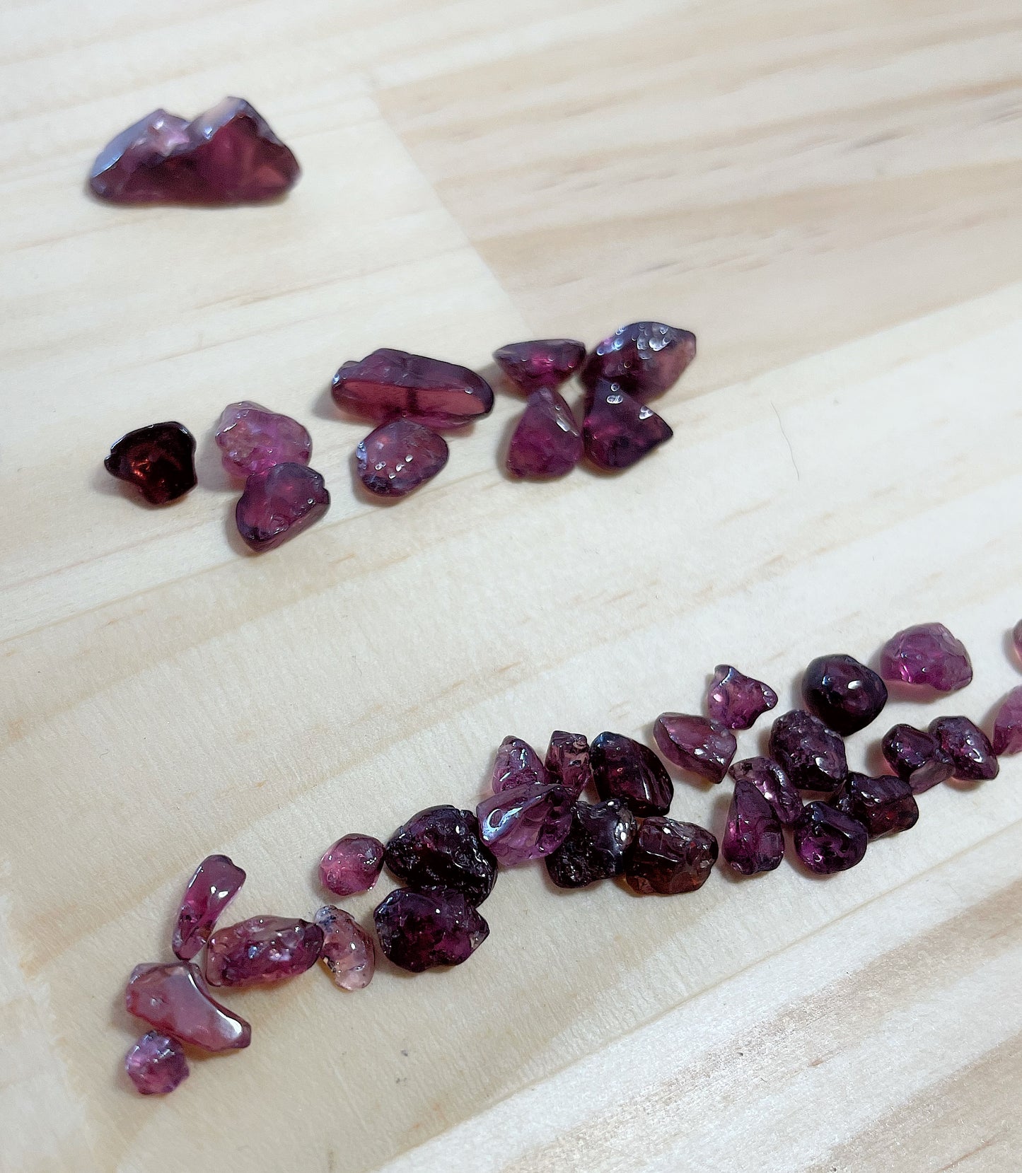 Rhodonite Garnet Tumbled Crystals