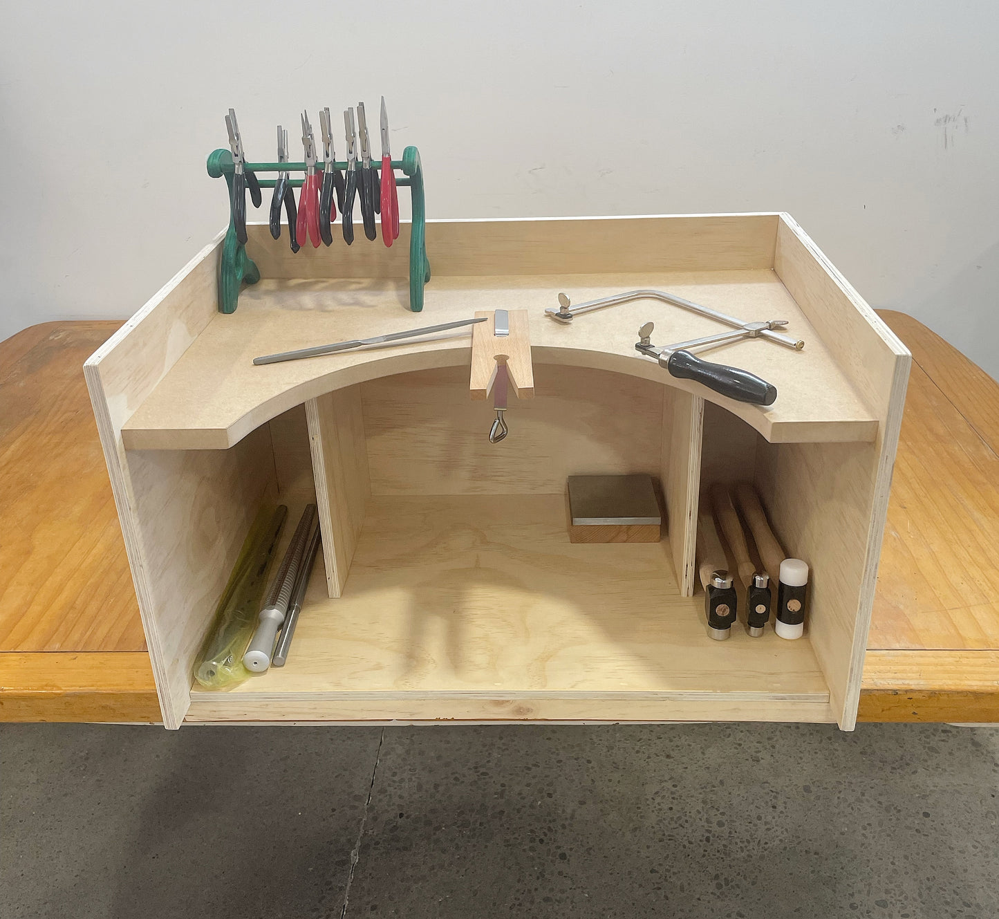 Box Style Jeweller's Bench