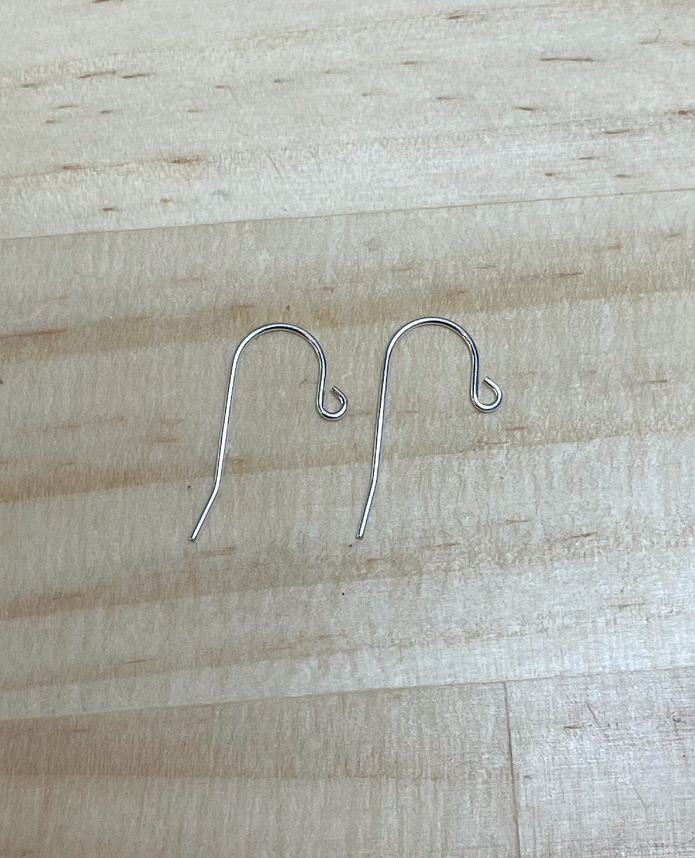 Earring Hooks - Sterling Silver