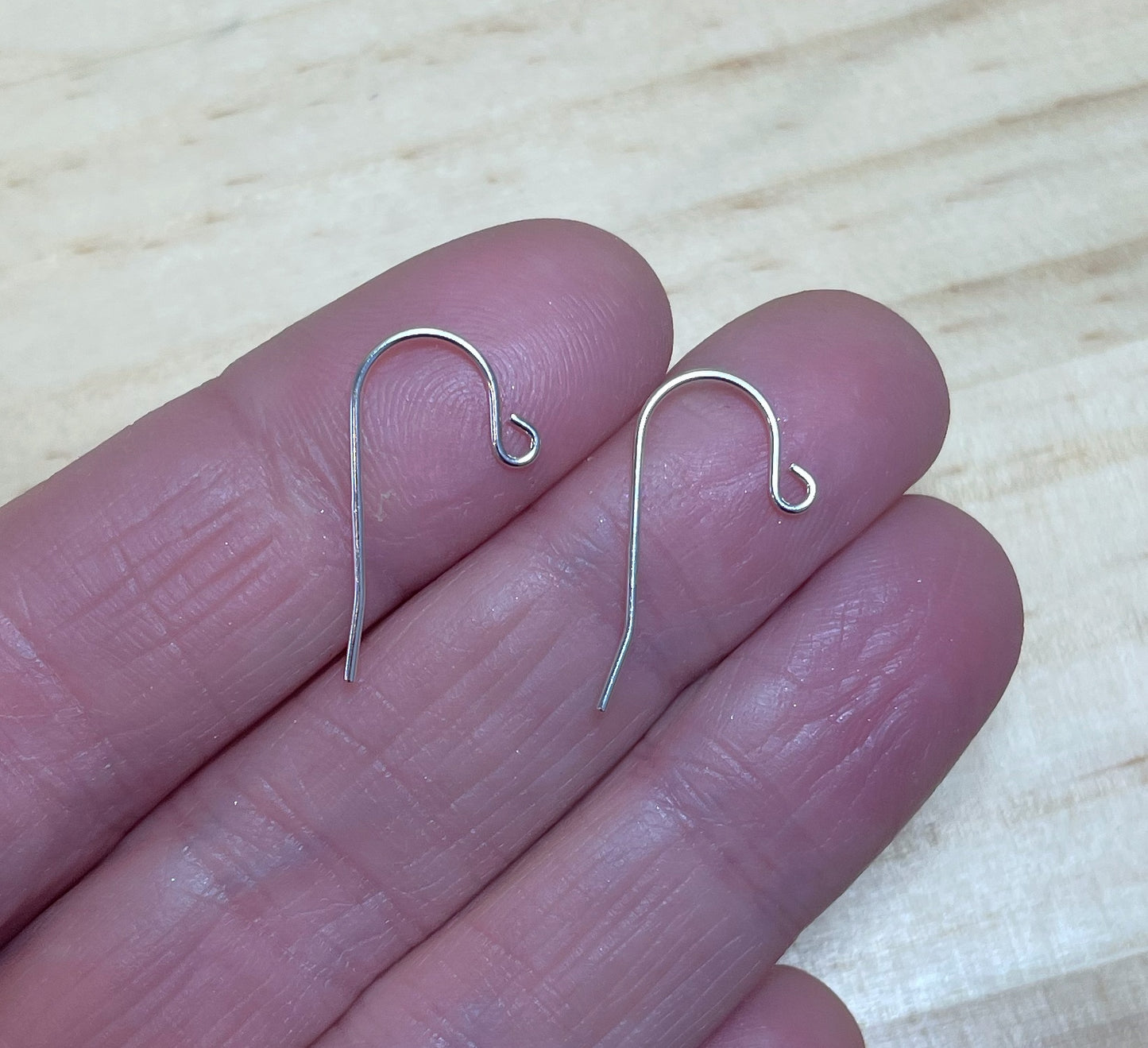 Earring Hooks - Sterling Silver