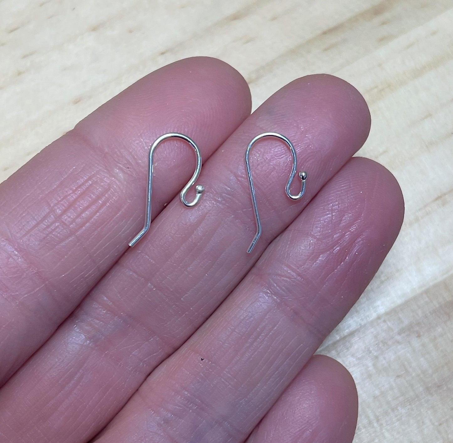 Earring Hooks - Sterling Silver