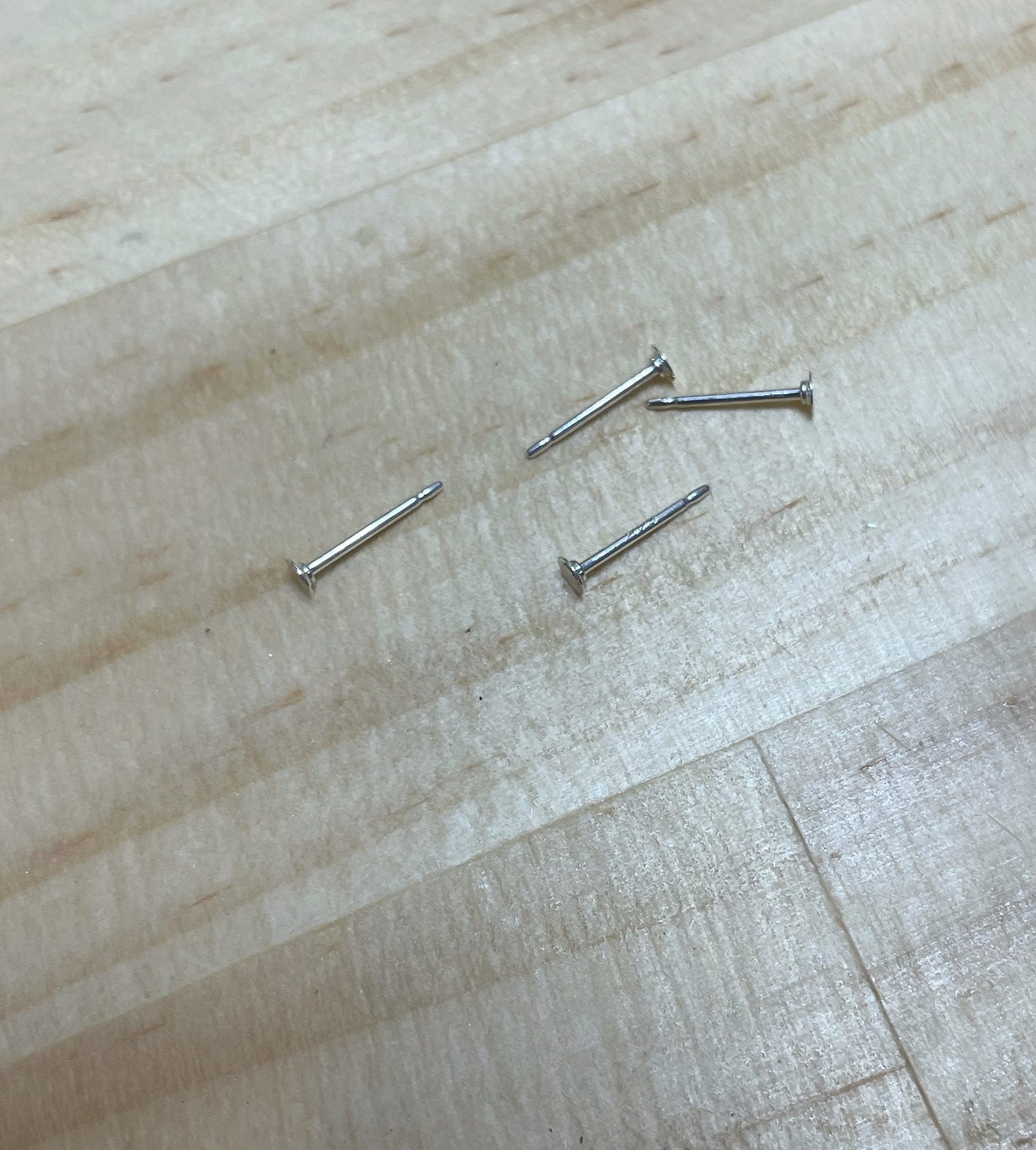 Earring Posts - Sterling Silver