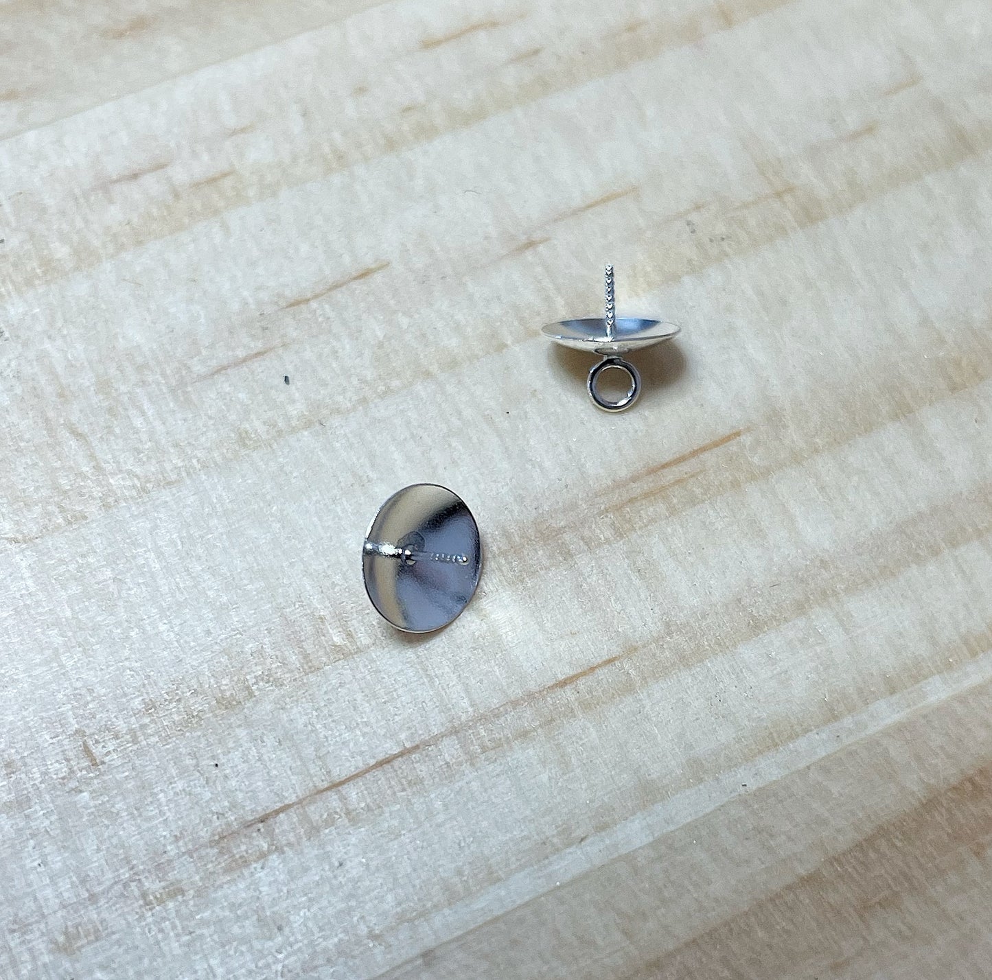 Pendant Caps - Sterling Silver