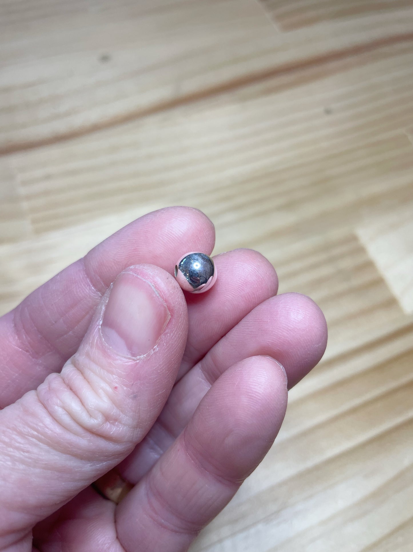 Round Beads - Sterling Silver