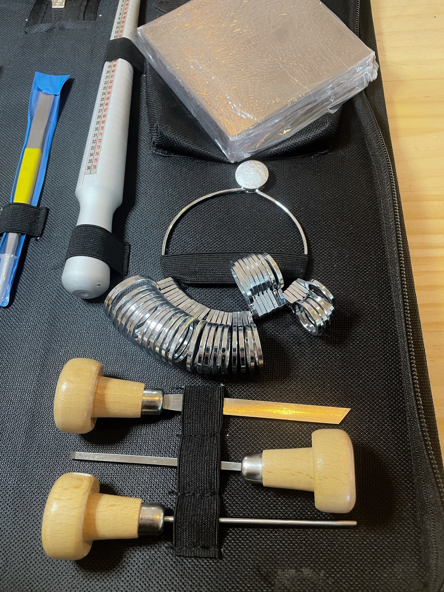 Ringmaking Kit in Leather Case