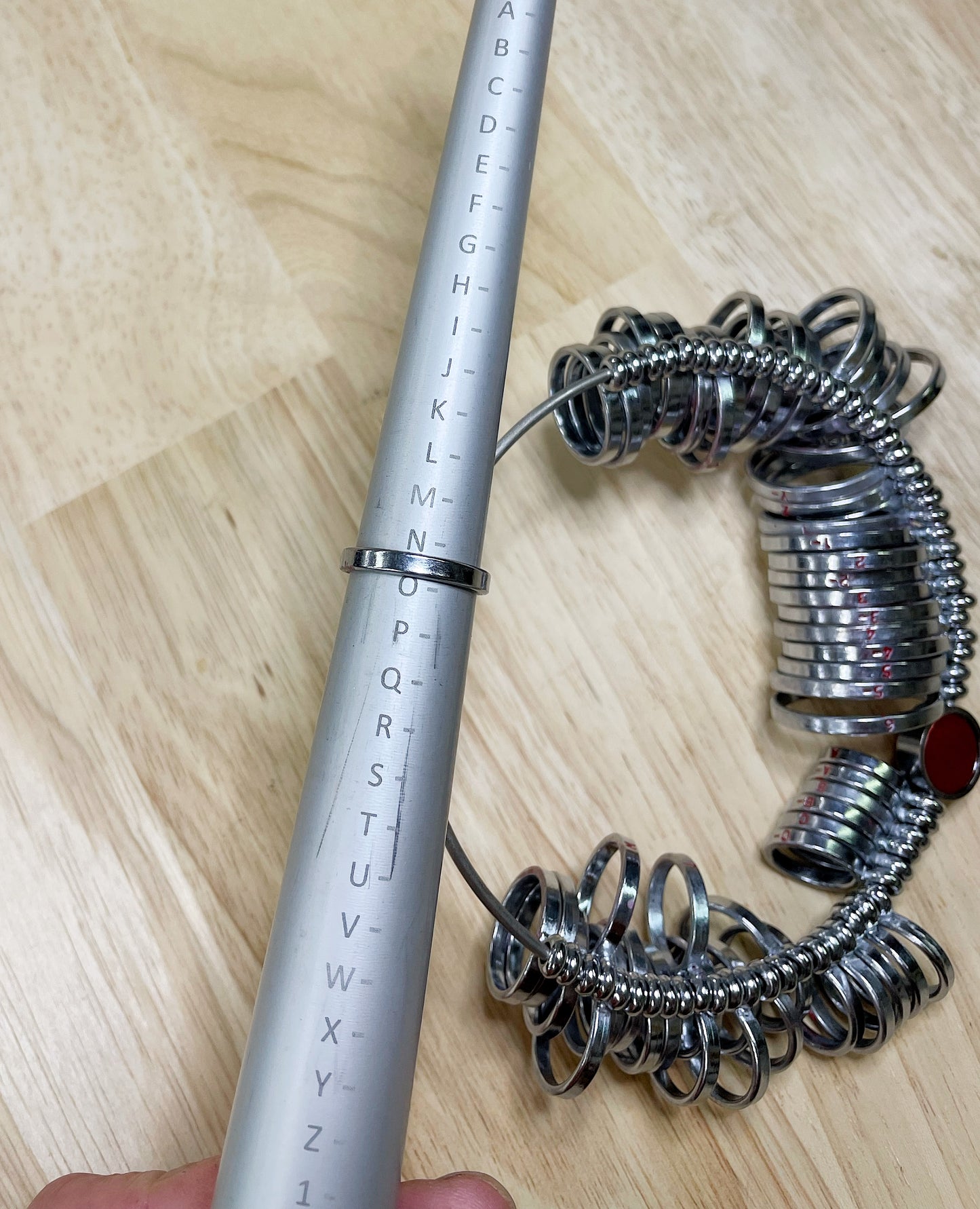 Aluminium Ring Sizing Stick