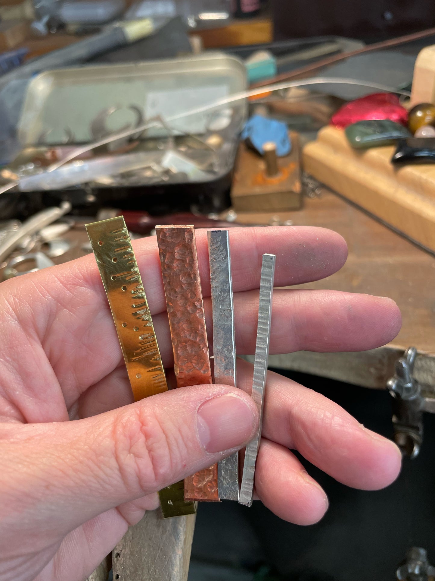 Copper and Brass Ring Strip