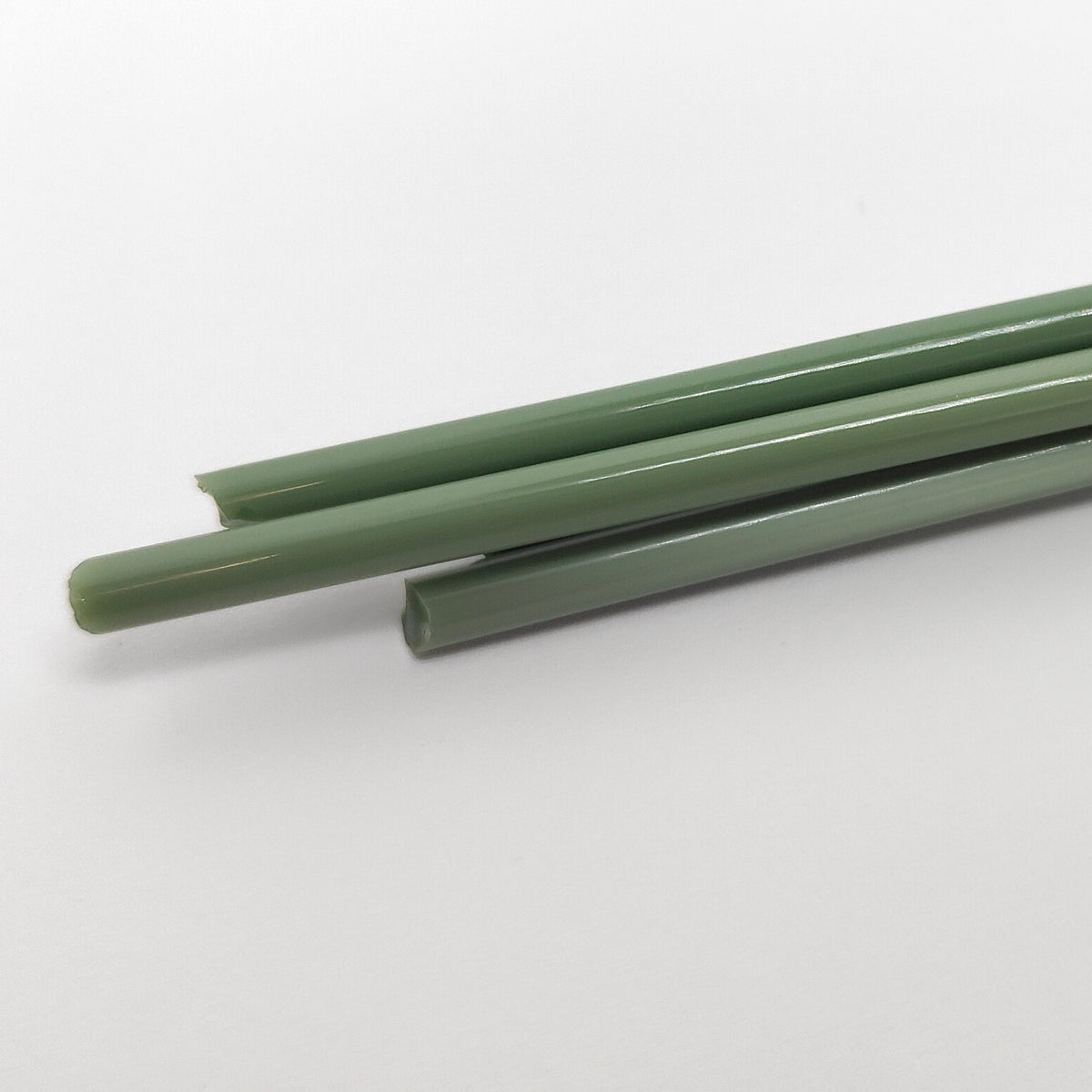 Moss Green: Opaque Glass Rod