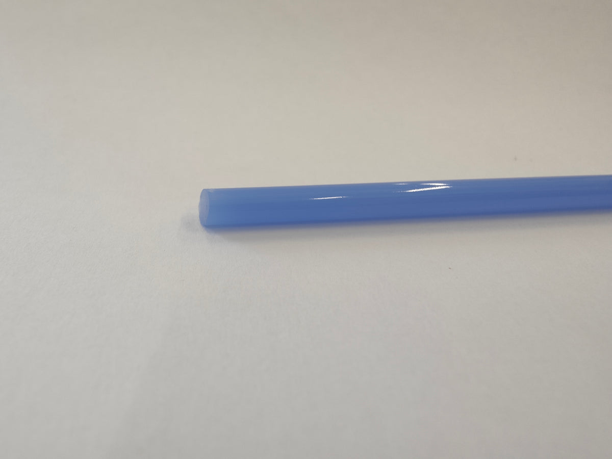 Light Periwinkle Alabaster: Glass Rod