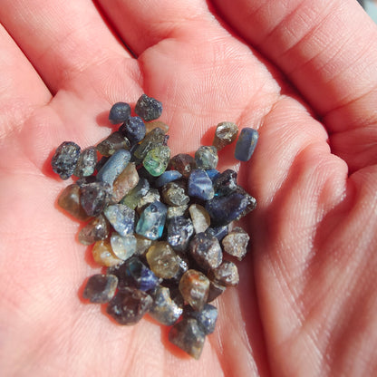 Raw Sapphire Pieces