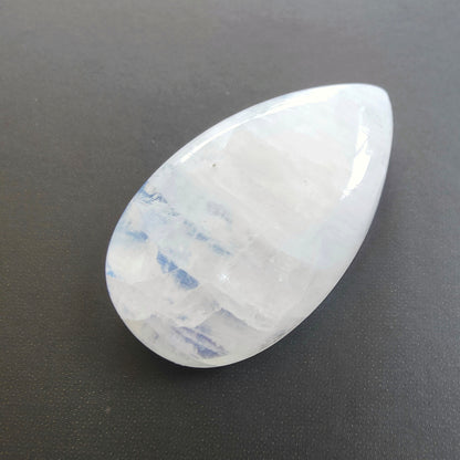 White Moonstone Tear-Drop Cabachon