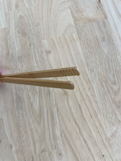 Bamboo Pickle Tongs