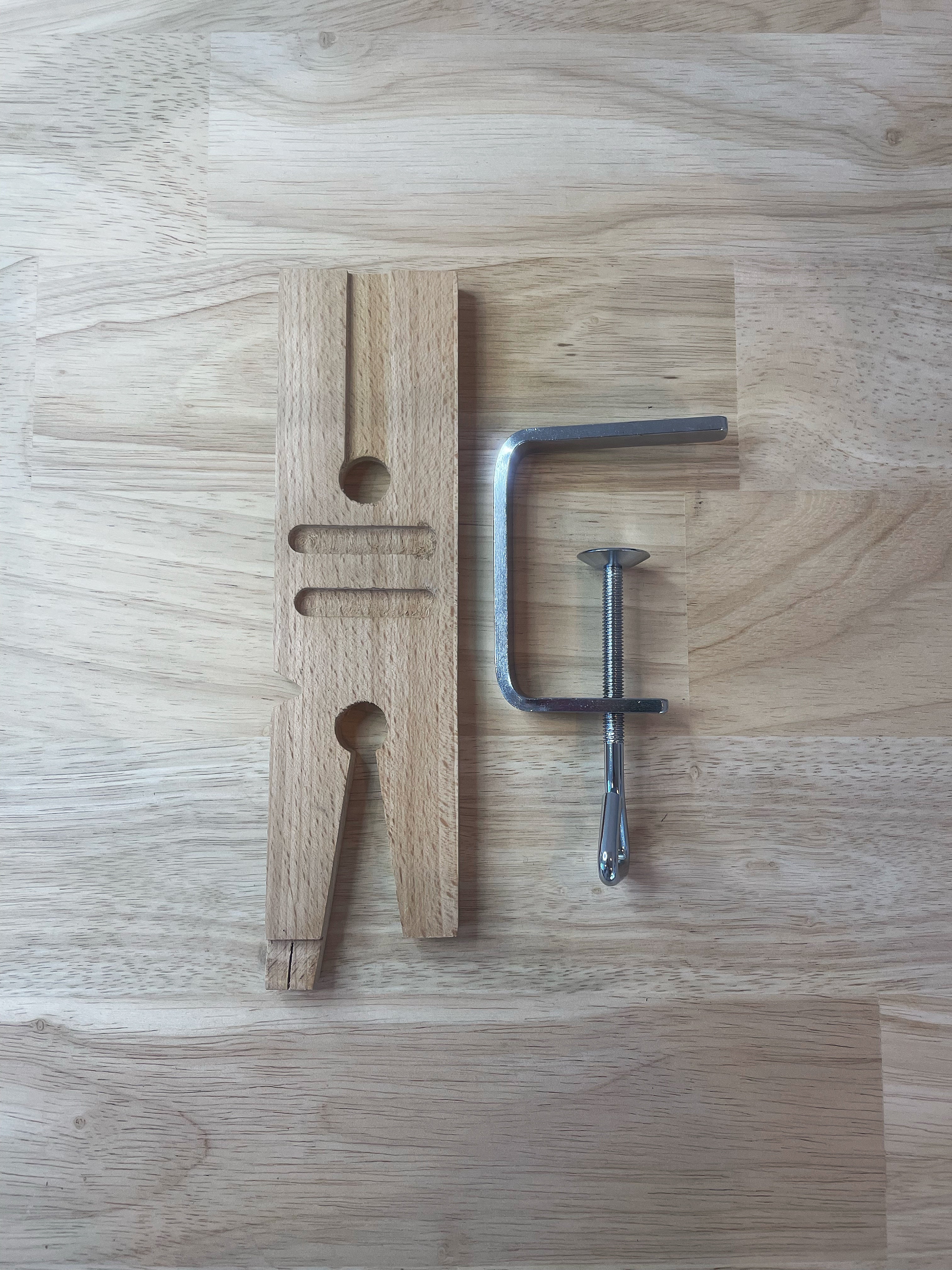 Workspace Support Pin Bench Pin with Cut Outs – Workspace Tools