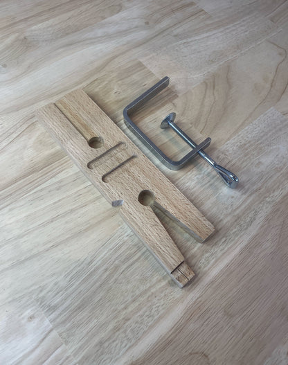 Bench Pin with Cut Outs