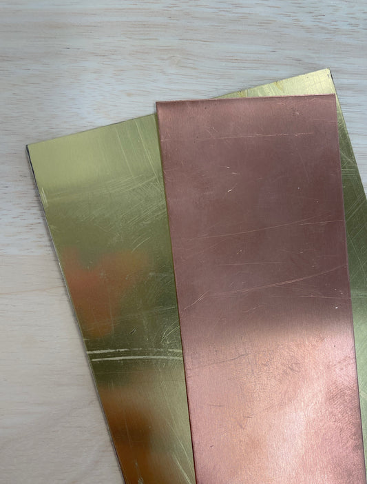 Copper and Brass Plate