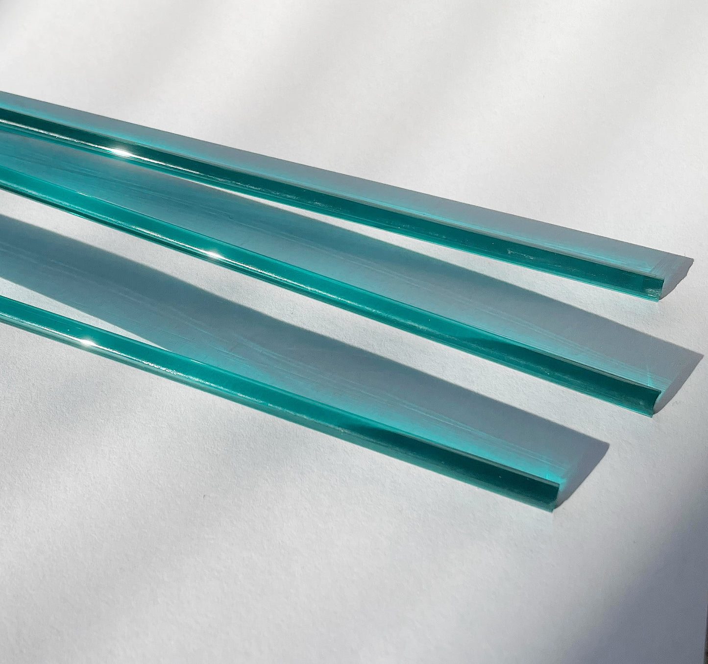 Dark Teal: Glass Rod