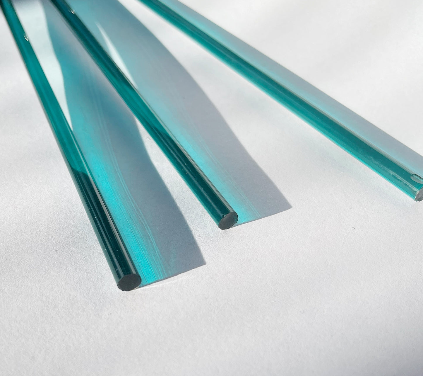 Dark Teal: Glass Rod