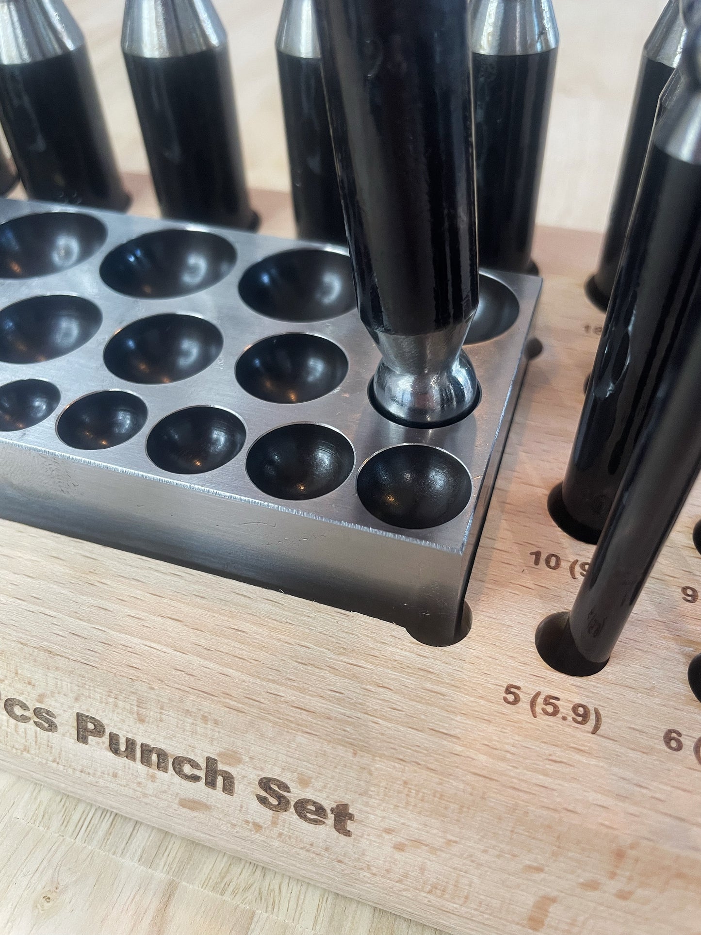 Doming Punch Set 25 Pieces