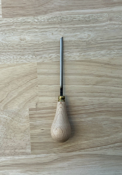 Graver with Wooden Handle