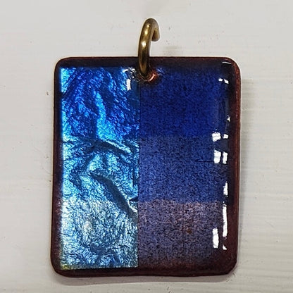 Heron Blue: Transparent Lead Free Enamel