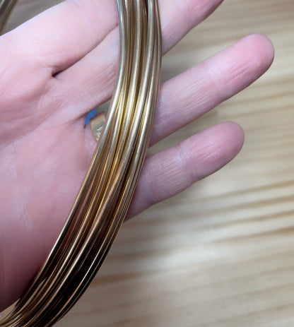 Bronze Wire  - Round (per mm)