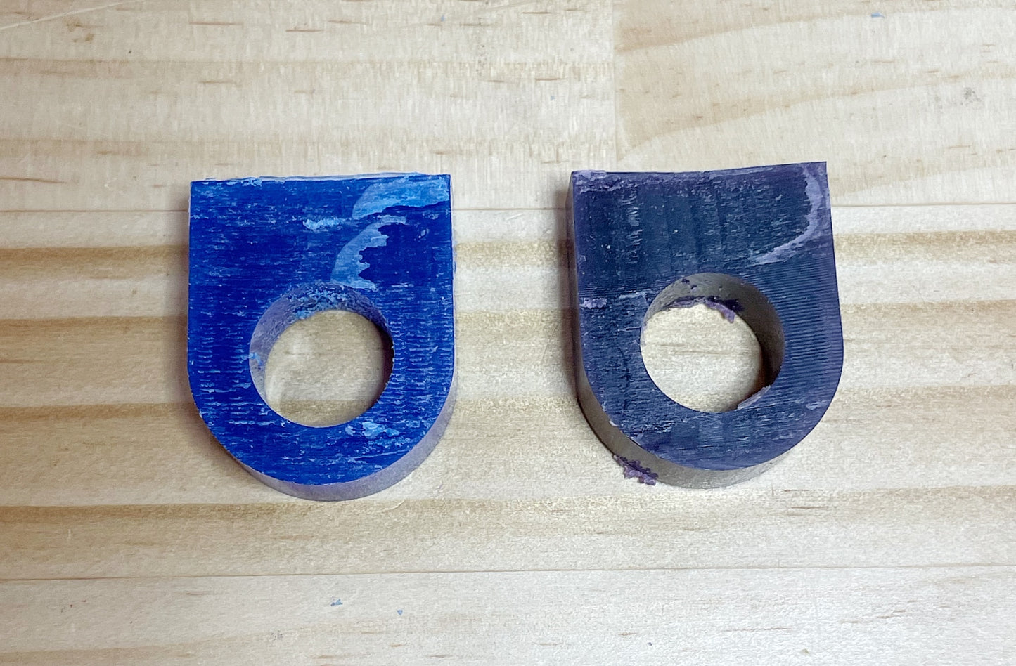 Ring Wax Slices - Flat Top, Large