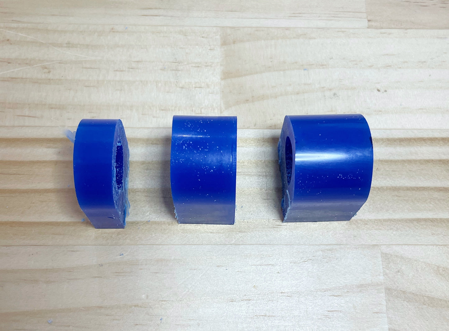Ring Wax Slices - Flat Top, Large
