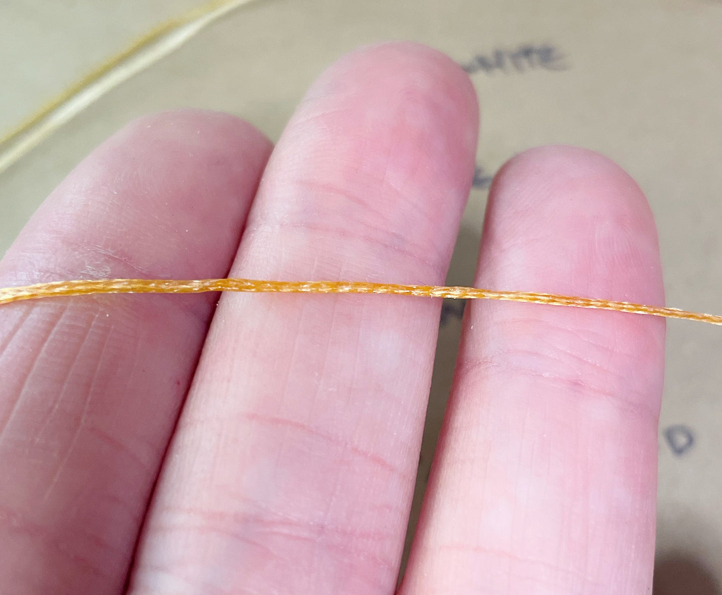 Waxed Cotton Thread