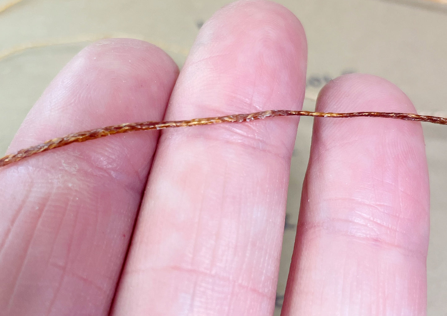 Waxed Cotton Thread