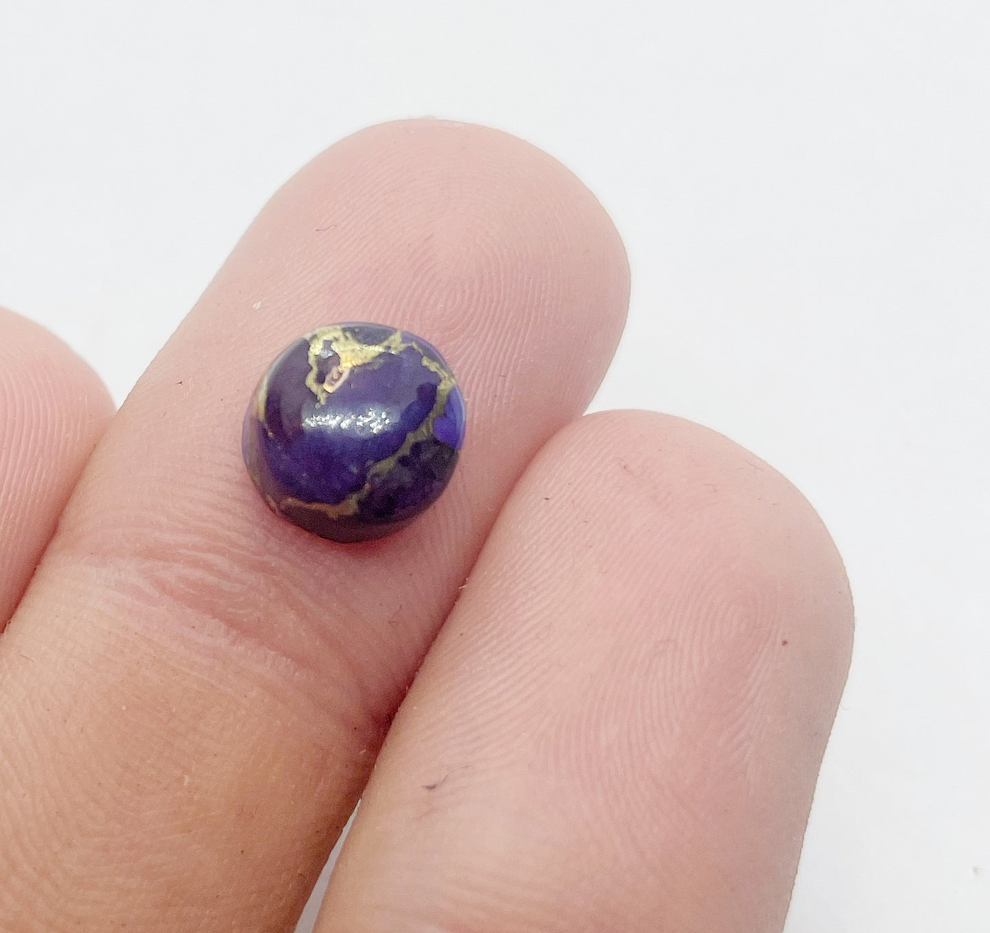 Purple Copper Turquoise - Round
