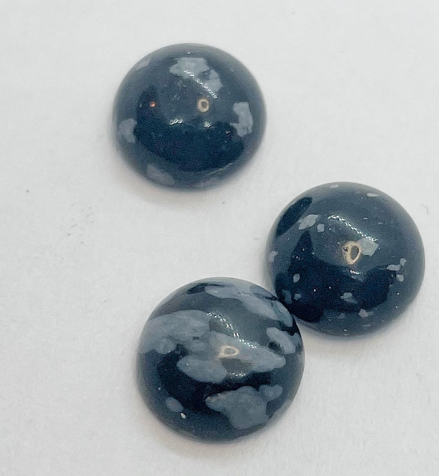 Snowflake Obsidian - Round