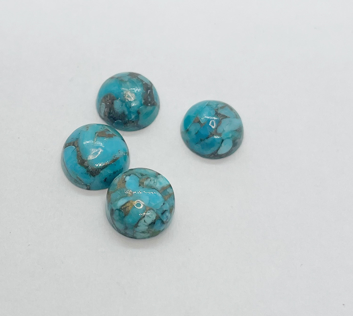 Copper Turquoise - Round