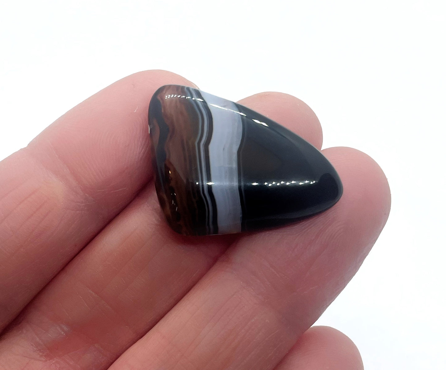 Banded Agate - Triangle