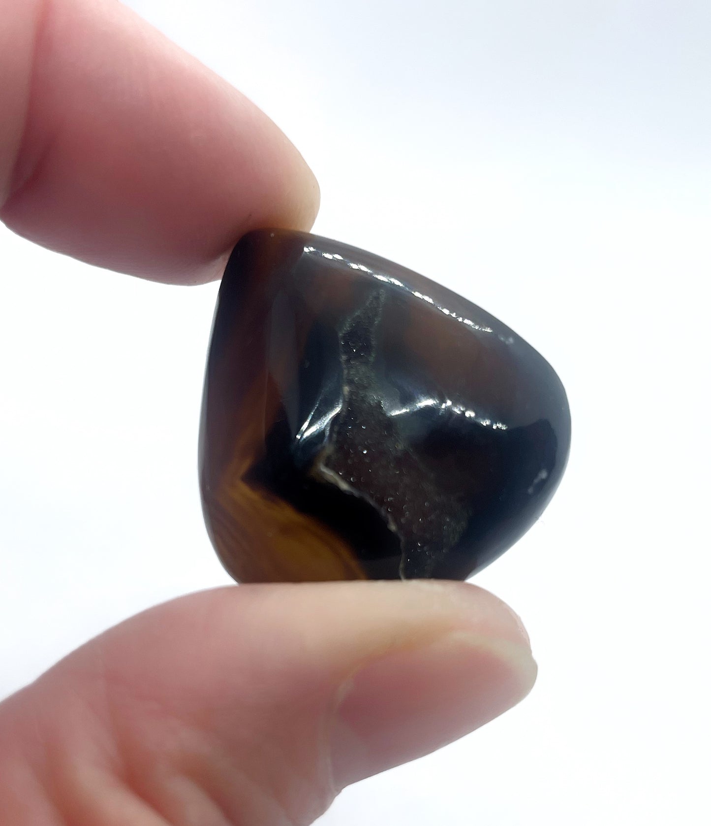 Banded Agate With Rough Crystals
