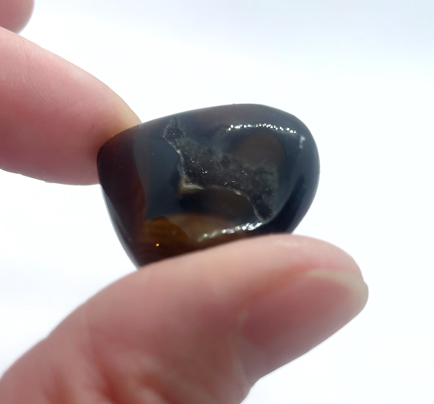 Banded Agate With Rough Crystals