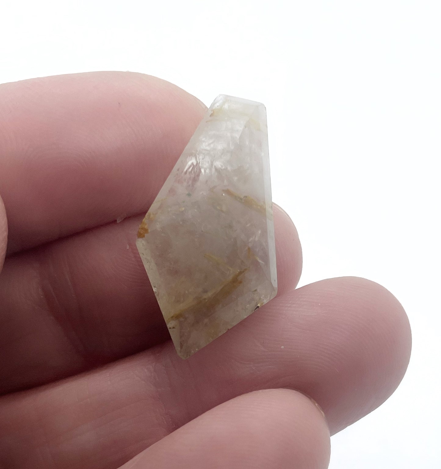 Rutilated Quartz - Faceted