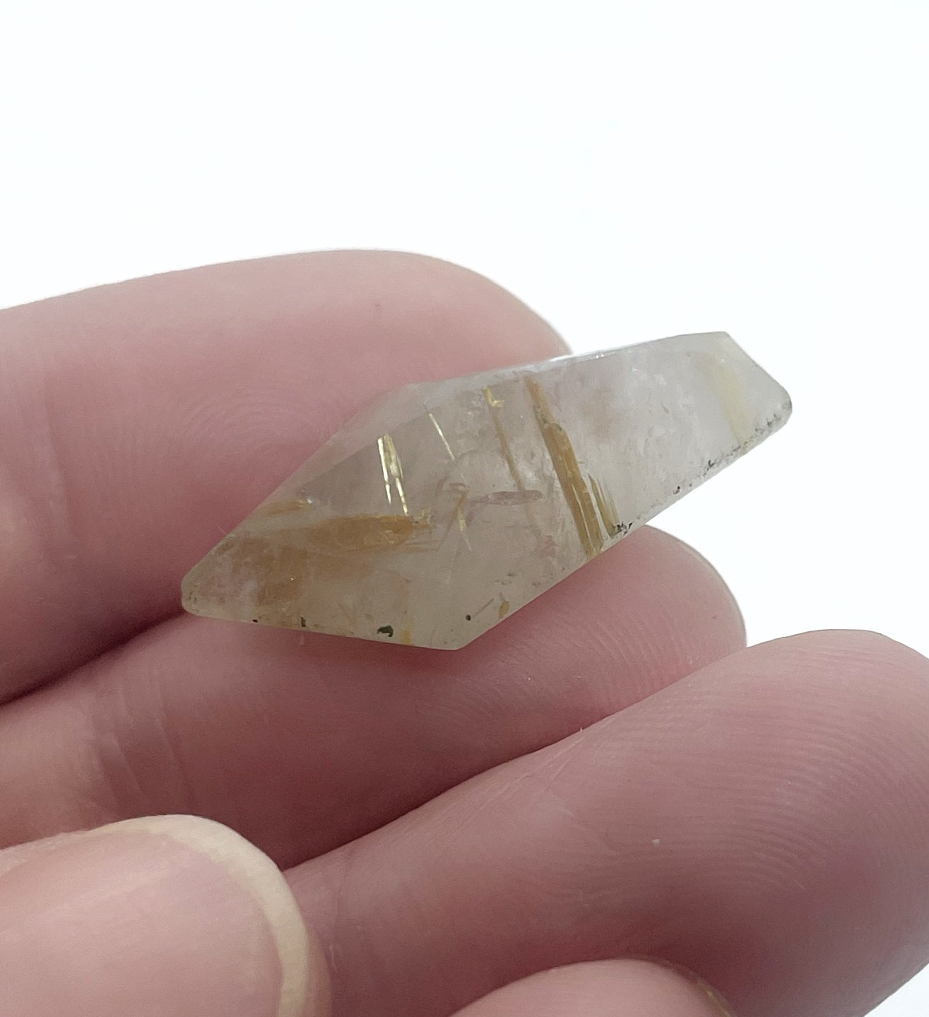 Rutilated Quartz - Faceted