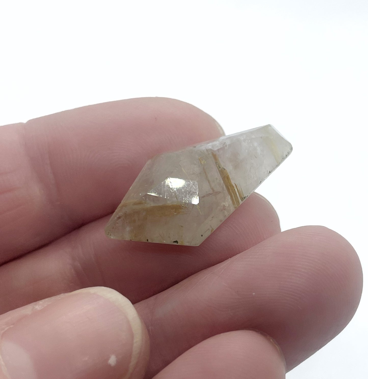 Rutilated Quartz - Faceted
