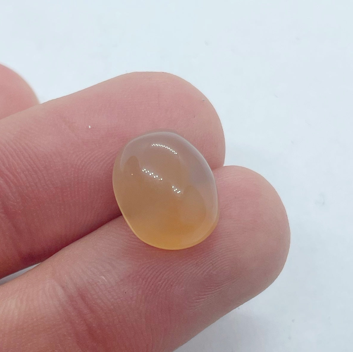 Peach Moonstones - Oval